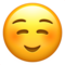 Smiling Face emoji on Apple